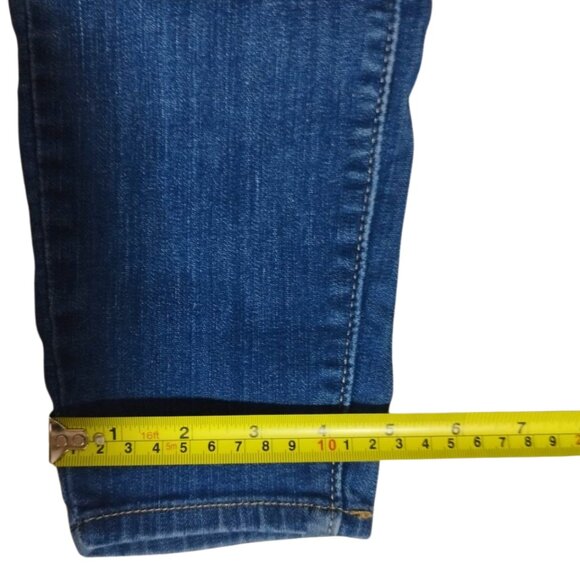 Levi's Signature Women's Jeans - Size 8 W29 - Blue Denim  High Rise Ankle Skinny - Picture 11 of 11